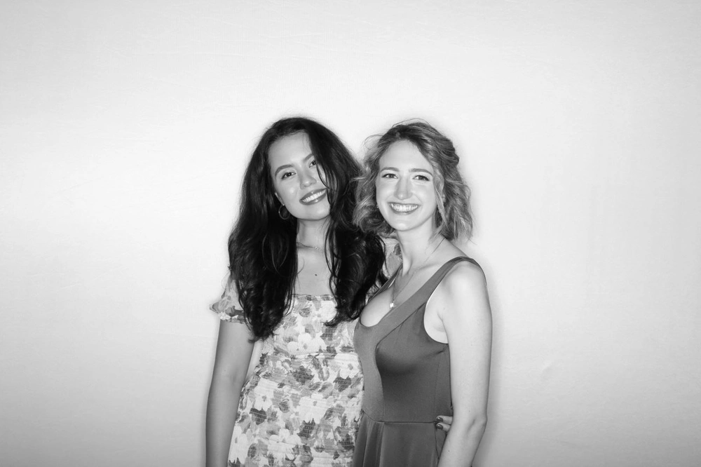 Glam photo booth picture